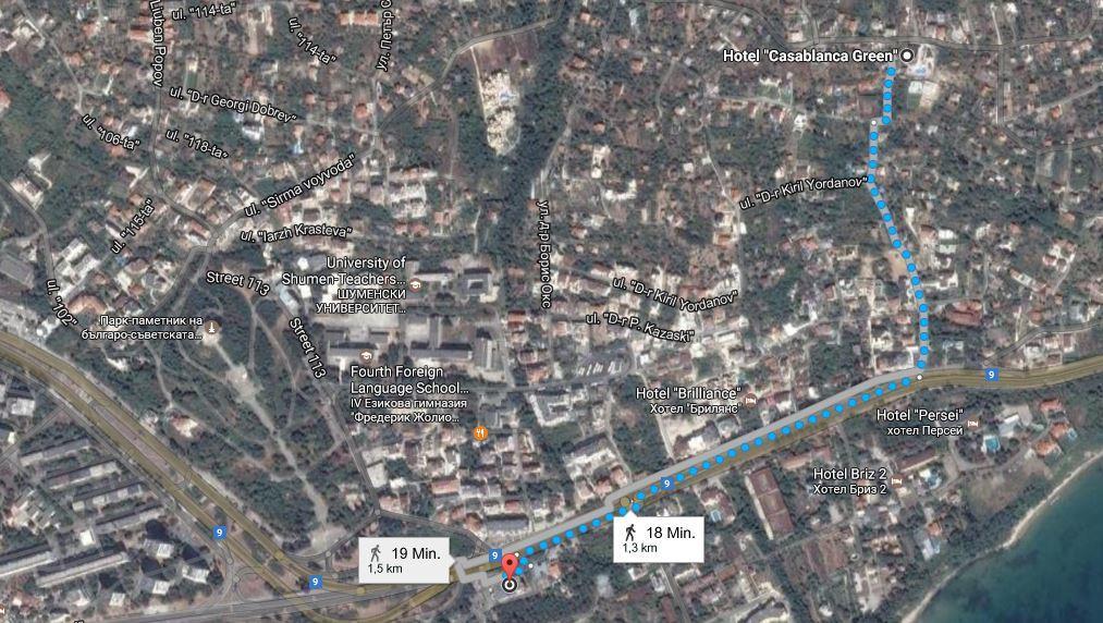 Family Hotel Casablanca Green Varna Luaran gambar